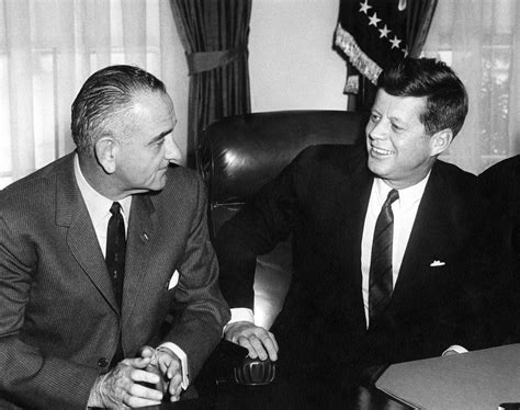 president john f kennedy and vice