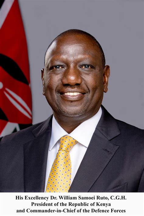 president ruto official photo