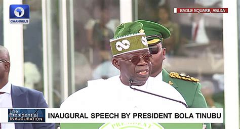 president tinubu speech today