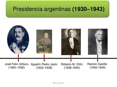 presidente de argentina en 1930