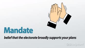 presidential mandate example