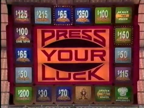 press your luck game show wiki