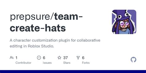 presssssure/team-create-hats: A character customization  - GitHub