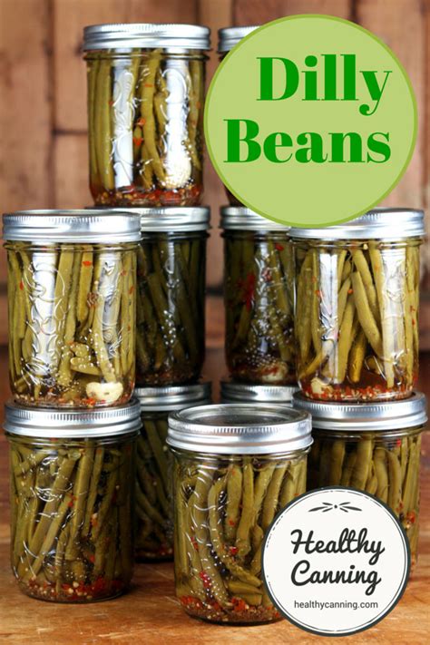 Pressure Canning Dilly Beans
