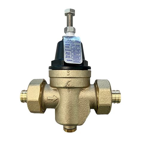 Pressure Reducing Valve For Pex