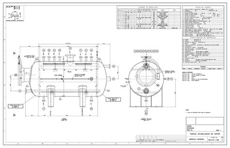 Pressure Vessel Fabrication Drawing Service in Vastral