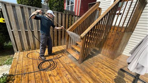 Pressure Wash Deck Issue