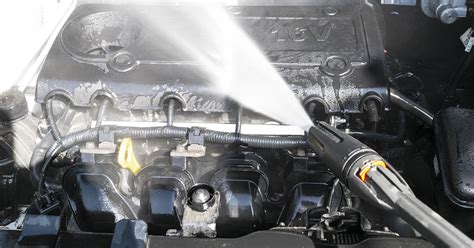 Pressure Wash Your Engine