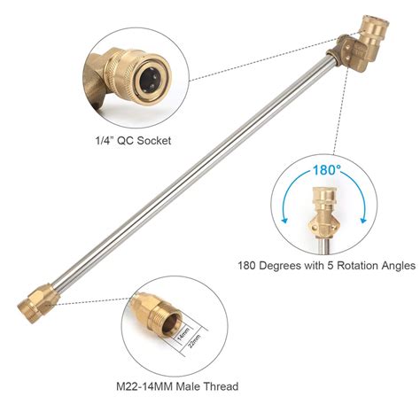 Pressure Washer Wand Angle