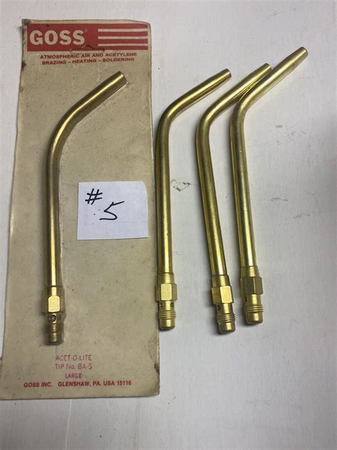 Prest-O-Lite Acetylene Torch Tips