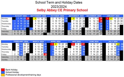 prestbury school term dates