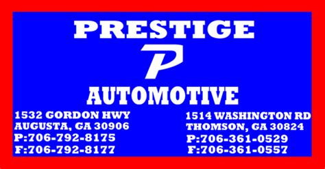 prestige automotive dealership llc