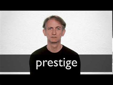 prestige definition dictionary