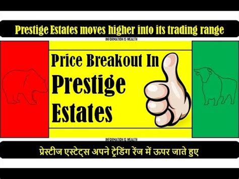 prestige estate share price today live today