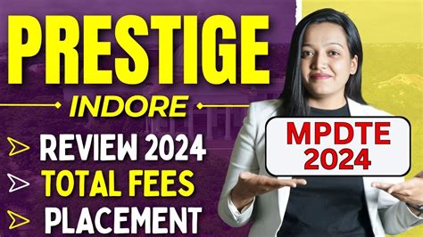 prestige indore mba fees