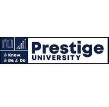 prestige university indore logo
