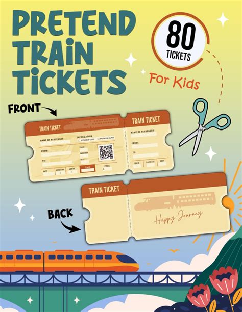 Pretend Train Ticket Printable