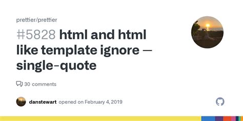 prettier single quote in html
