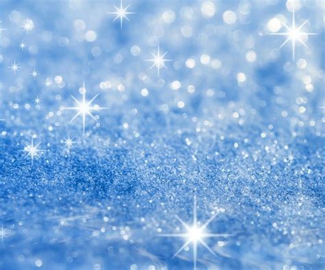 Pretty Blue Glitter Backgrounds