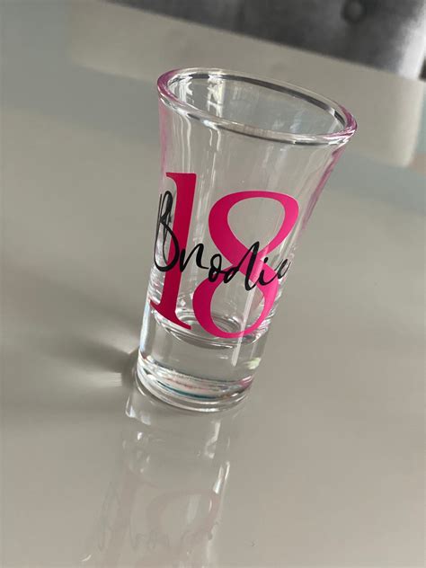 Pretty Custom Shot Glasses