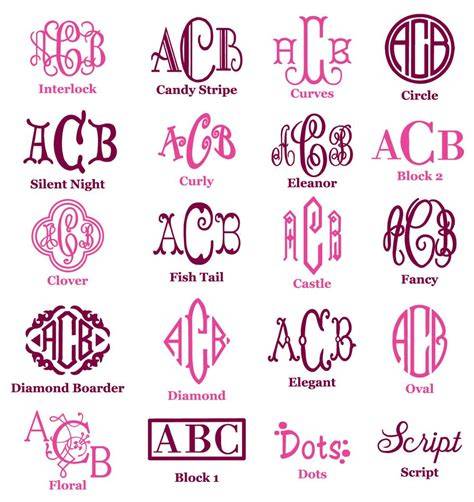 Pretty Posy Font Frame Monogram Design Font not included