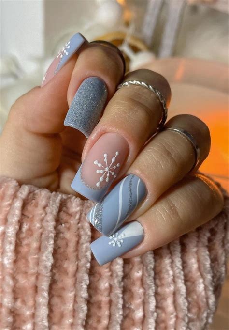 Pretty Nails For Winter Short