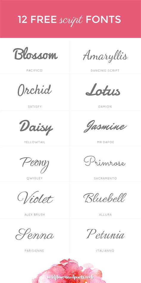 Pretty font Pretty fonts, Free script fonts, Script fonts