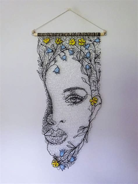 Pretty Wall Hanging Drawing
