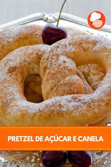 Pretzel Acucar Com Canela
