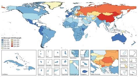 Prevalence of Strokes Globally