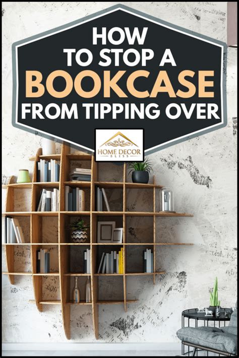 Prevent Bookcase From Tipping
