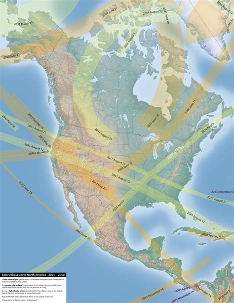 previous total solar eclipse in north america