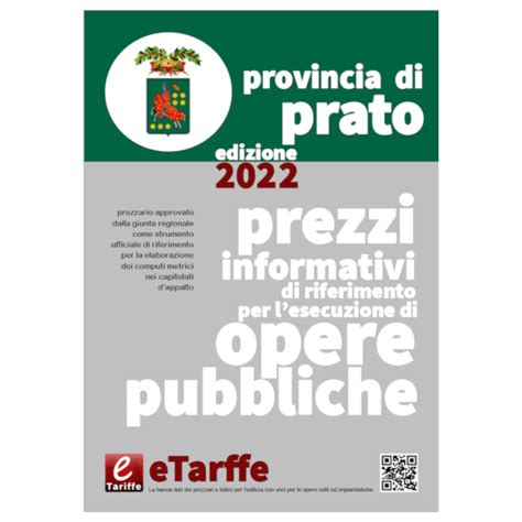 prezzario regione toscana 2022/1