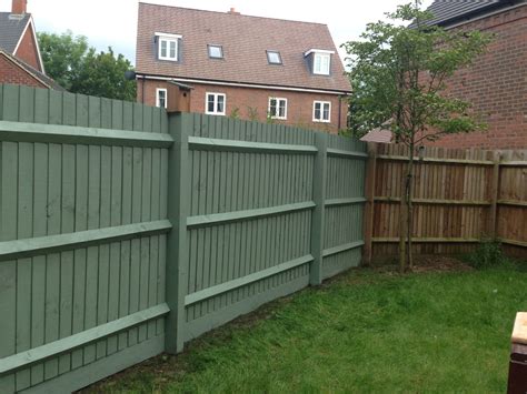 price for painting fence panels