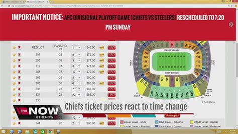 price of chiefs tickets