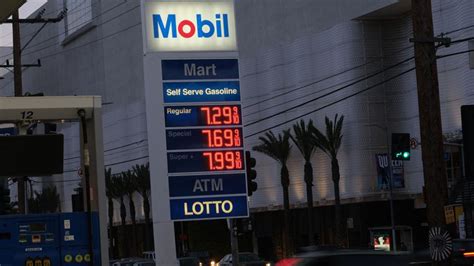 price of gas in california