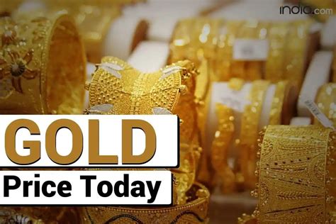 price of gold today in india