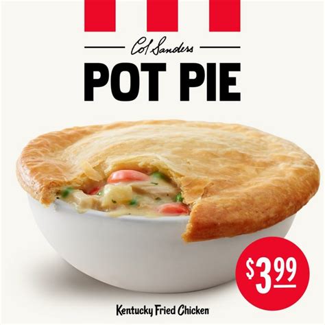 price of kfc chicken pot pie