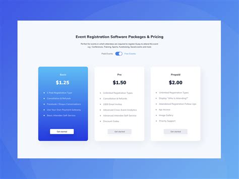 Pricing Plan Ui Design
