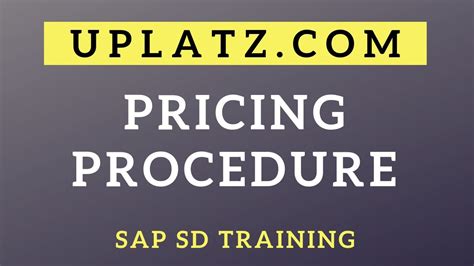 pricing procedure in sap sd s4 hana