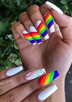 Pride Acrylic Nail Designs: Embrace Your True Colors In 2023