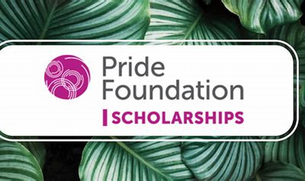 pride foundation scholarship