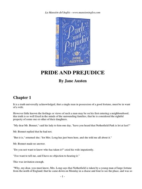 Pride And Prejudice Annotated Pdf