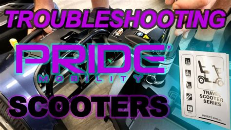 Pride Scooters Troubleshooting