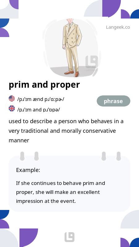Prim And Proper Meaning In Tagalog