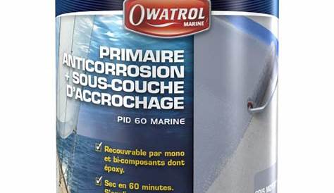 Primaire Antirouille Marine Acier 127 Gris Perle 2,5 Litres