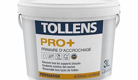 Primaire Daccrochage Peinture D'accrochage Tollens Pro+ 3L Castorama