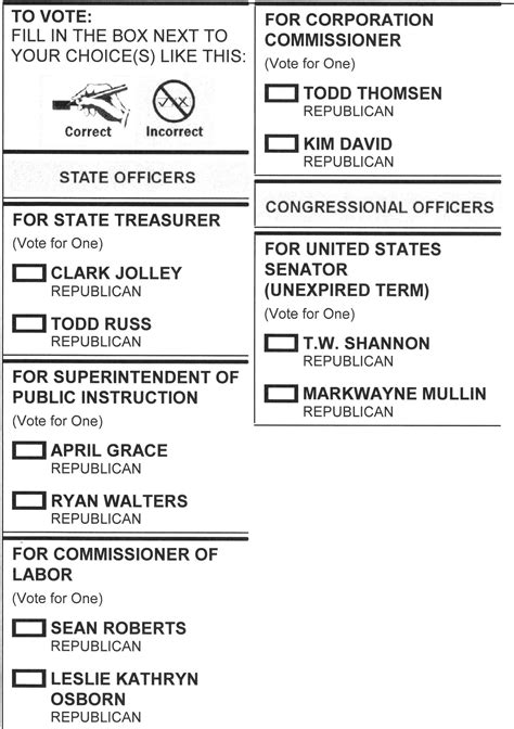 primary election ballot 2022