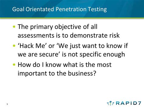 primary objective of penetration testing