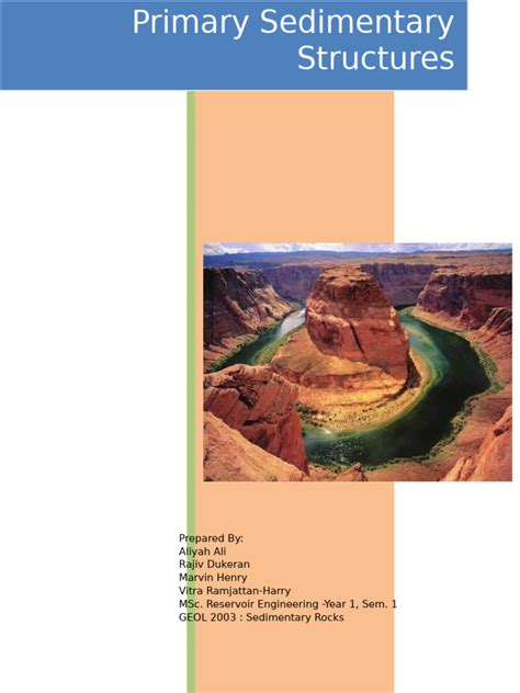 The Best Primary Sedimentary Structures Pdf